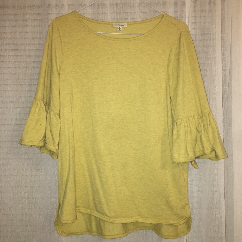 Yellow shirt
